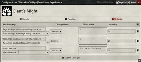 foundry attribute keys